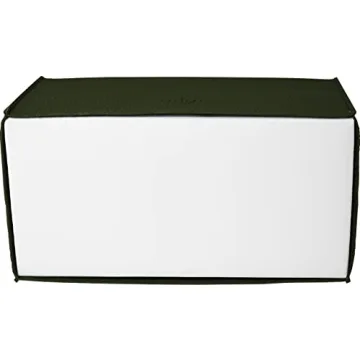 carrotez Tissue Box Cover, [Refined] Modern PU Leather Rectangular Tissue Box Holder - Decorative Holder/Organizer for Bathroom Vanity Countertop, Night Stands, Office Desk 9.5"X5"X5" - Khaki