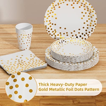 Dn Dennov Elegant Party Supplies for 20 Guests