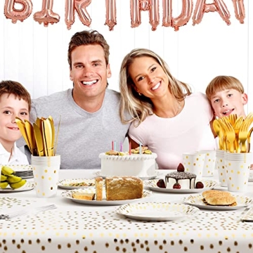 Dn Dennov Elegant Party Supplies for 20 Guests