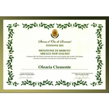 Clemente Extra Virgin Olive Oil | Organic & D.O.P. Certified