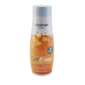 SodaStream Sparkling Drink, Diet Orange - Pack of 3 Refreshing Mixes