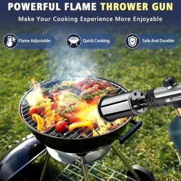 ARTFLAMM Propane Torch Gun with Max Fire and Safety Lock