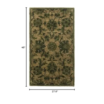 Elegant Safavieh Antiquity Olive/Green Accent Rug