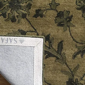 Elegant Safavieh Antiquity Olive/Green Accent Rug