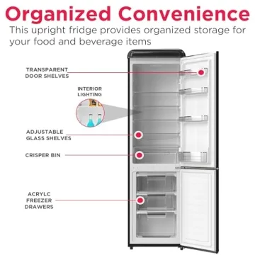 Frigidaire RETRO 9.2 Cu. Ft Fridge with Bottom Freezer