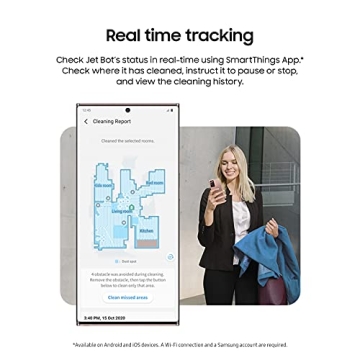 Samsung Jet Bot Robot Vacuum Smart Cleaning Solution