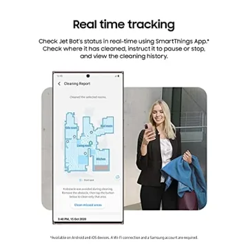 Samsung Jet Bot Robot Vacuum Smart Cleaning Solution