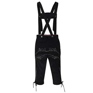 KOJOOIN Lederhosen Costume for Oktoberfest Men