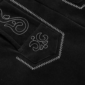 KOJOOIN Lederhosen Costume for Oktoberfest Men