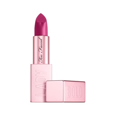 Too Faced Lady Bold Cream Lipstick | Lightweight, Vegan + Cruelty Free, Main Character
