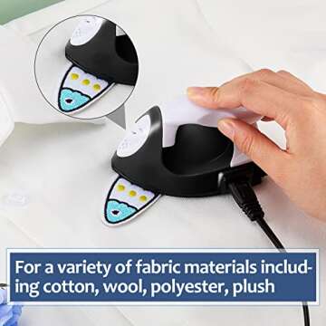 Portable Honoson Mini Craft Iron for DIY Projects and More