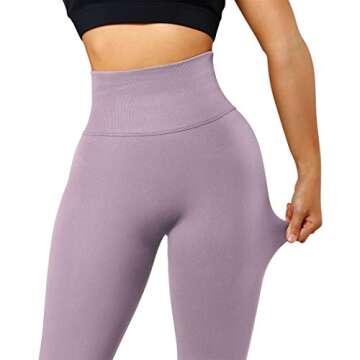 SUUKSESS Seamless Booty Lifting Leggings for Women