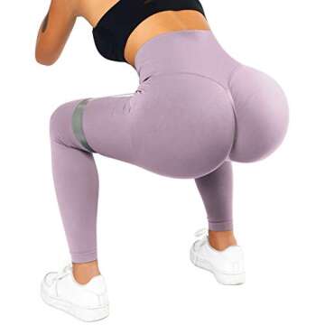 SUUKSESS Seamless Booty Lifting Leggings for Women