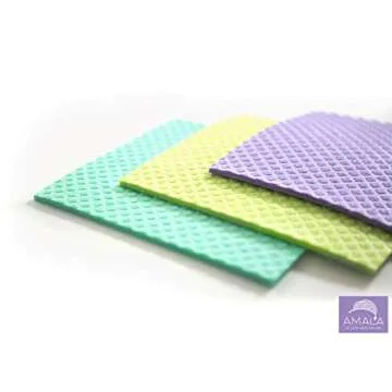 Magic Eco-Friendly Sponge Cloths by Amala - Reusable