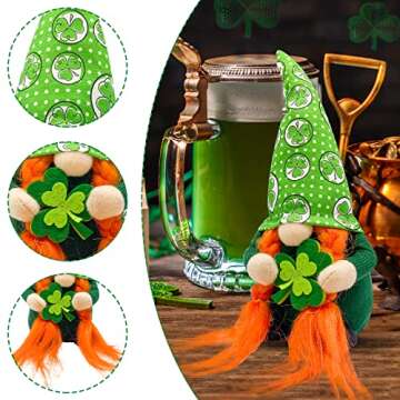 Stunning St Patricks Day Gnomes for Home Decor