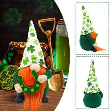 Stunning St Patricks Day Gnomes for Home Decor
