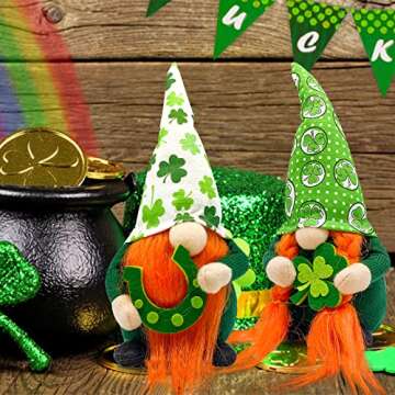 Stunning St Patricks Day Gnomes for Home Decor