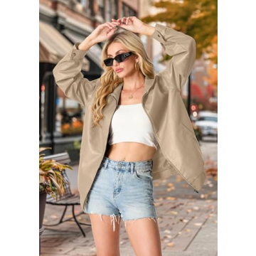 Chic Oversized Faux Leather Motorcycle Jacket for Women