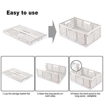 Klyuqoz Pastel Crates - Extra Large Storage Solution