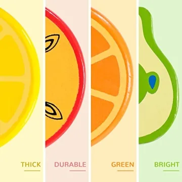 Fajiabao Wooden Play Food Set for 2-4 Year Olds