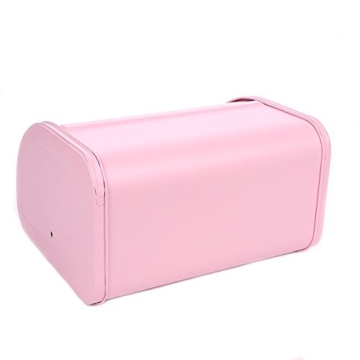 Stylish KL X458 Pink Bread Box for Fresh Bakery Items