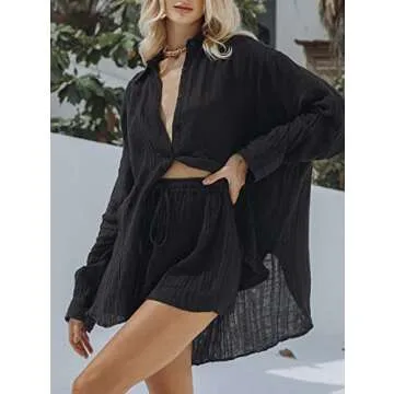 Fixmatti Women’s Chic 2 Piece Outfit Set for Summer Fun