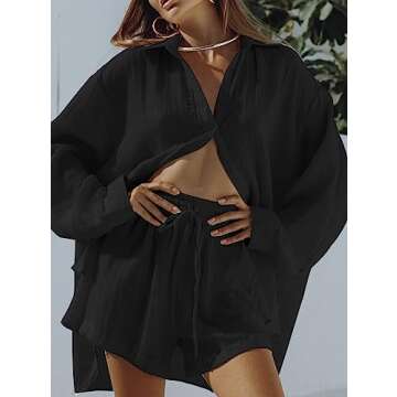 Fixmatti Women’s Chic 2 Piece Outfit Set for Summer Fun