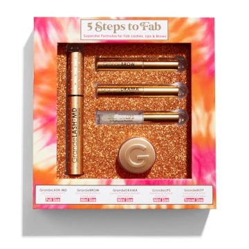Grande Cosmetics 5 Steps to Fab - Your Ultimate Lash & Brow Kit