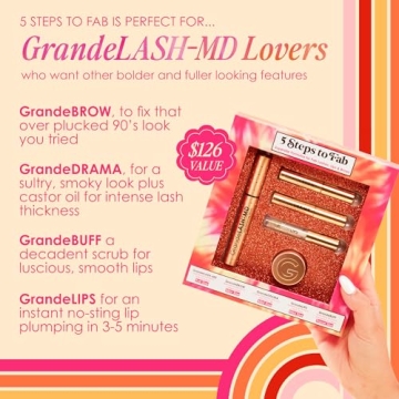 Grande Cosmetics 5 Steps to Fab Lash & Brow Enhancement Kit