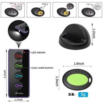 Key Finders: Wireless Item Locator with Loud Sound