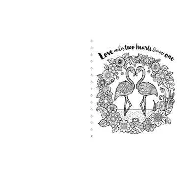 Love Is Like a Rainbow Watercolor Coloring Book