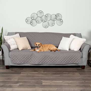 Furhaven Water-Resistant Large Sofa Cover for Pets