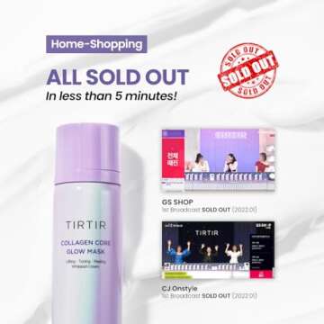 TIRTIR Moose Mask (Collagen, 1.35 Fl Oz (Pack of 1))