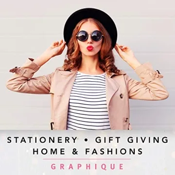 Graphique Chic File Folders Set - Stylish Office Organizers