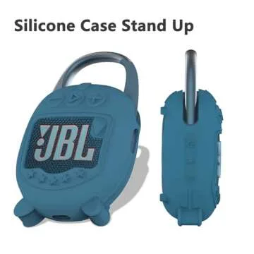 Durable Silicone Cover and Hard Case for JBL Clip 5