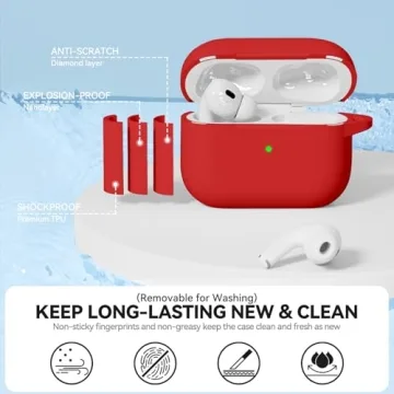 Chic AirPods Pro Silicone Case with Cleaning Kit