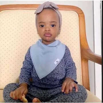 DiaperSquad Baby Bibs 10-Pack for Drooling & Teething