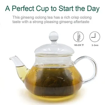 FullChea Ginseng Oolong Tea - Energy Boosting Loose Leaf Tea