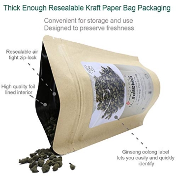 FullChea Ginseng Oolong Tea - Energy Boosting Loose Leaf Tea