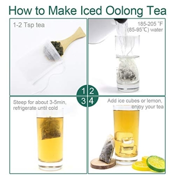 FullChea Ginseng Oolong Tea - Energy Boosting Loose Leaf Tea