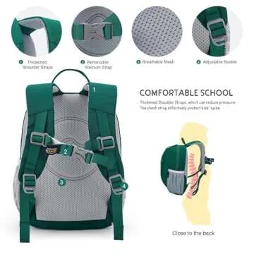 MOUNTAINTOP Kids Toddler Backpack for Every Adventure