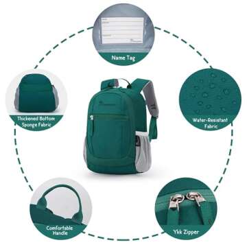 MOUNTAINTOP Kids Toddler Backpack for Every Adventure