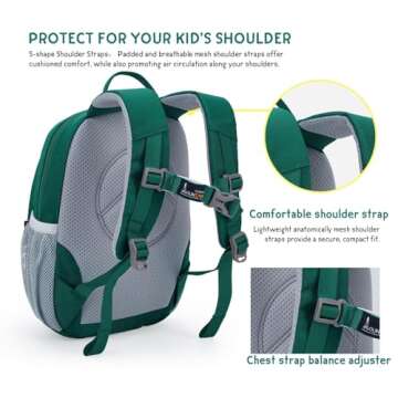 MOUNTAINTOP Kids Toddler Backpack for Every Adventure