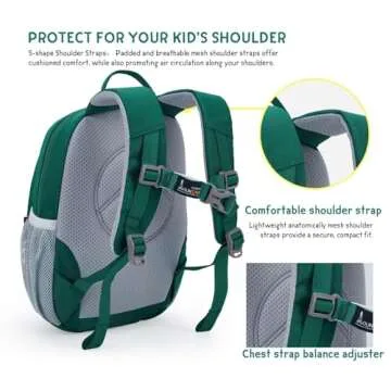 MOUNTAINTOP Kids Toddler Backpack for Every Adventure
