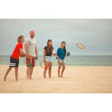 Kangaroo Toss - Official Set - Outdoor Games - Beach Toys - Yard Games - Backyard Games - Lawn Games - Camping Games - Ladder Toss - Bocce - Cornhole - for Adults and Family