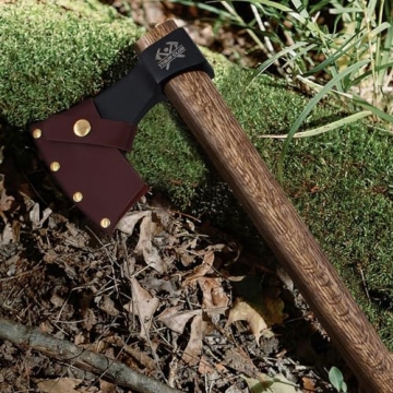 Viking Tomahawk Axe 19" High Carbon Steel for Throwing