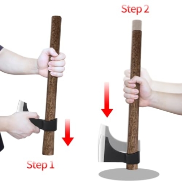 Viking Tomahawk Axe 19" High Carbon Steel for Throwing