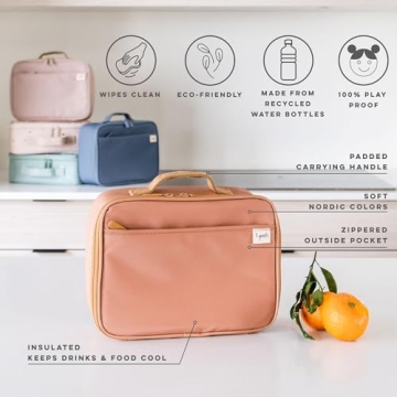 3 Sprouts Insulated Kids Lunch Bag for School