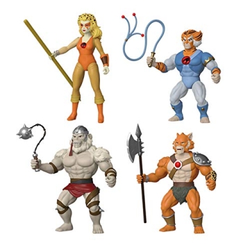 Funko Savage World Action Figures: Bundle of 4: Thundercats S2 - Cheetara, Tygra, Monkian and Jackal...