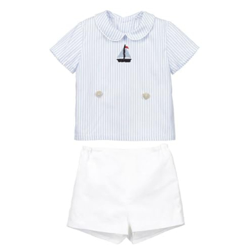 Twoflower 2-Piece Summer Toddler Outfit for Boys